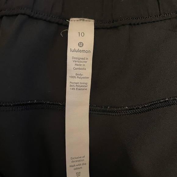 Black Lululemon Joggers - Picture 3 of 3